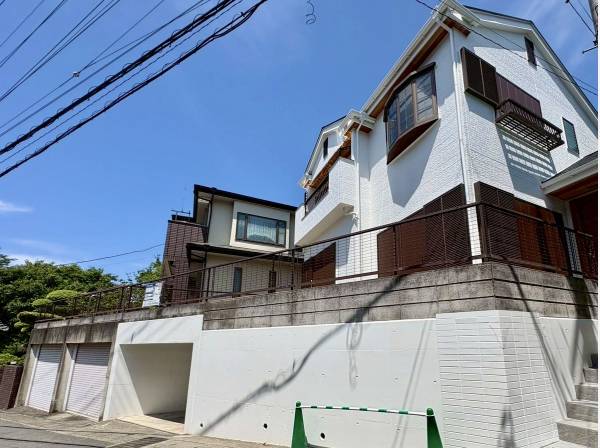 宅地が上がっており日当たりもじゅうぶん