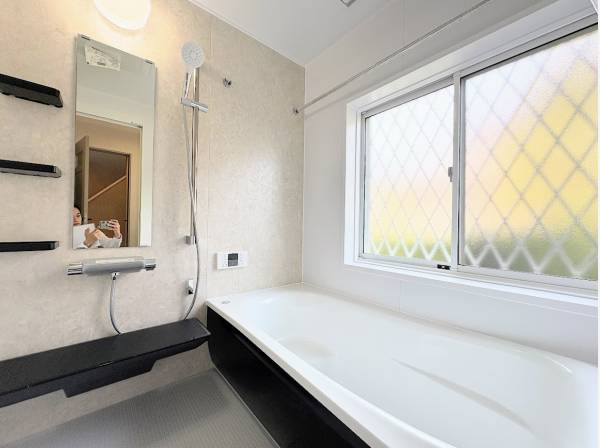 1日の疲れを癒すバスルーム