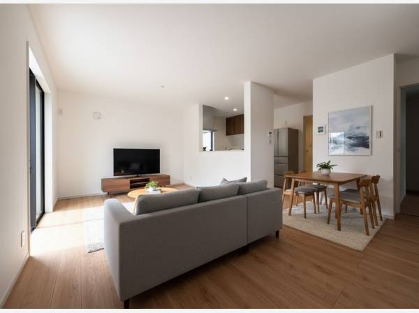 ゆとりあるLDK（家具はイメージです）