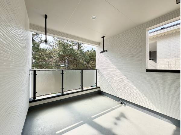 雨の日も安心なインナーバルコニー