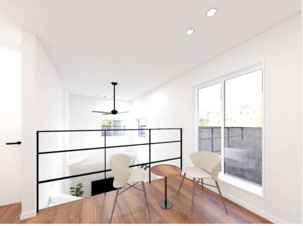 ※完成イメージ・こちらは2階のセカンドリビング！