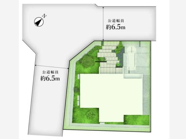 敷地は約80.08坪と大変広々としております