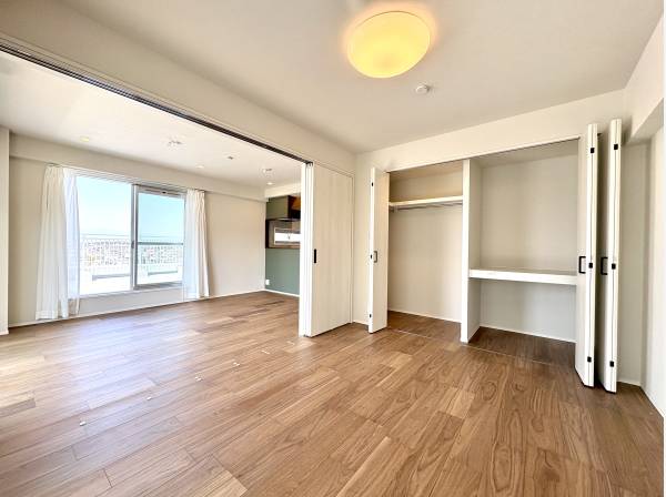 開放的なLDKです。