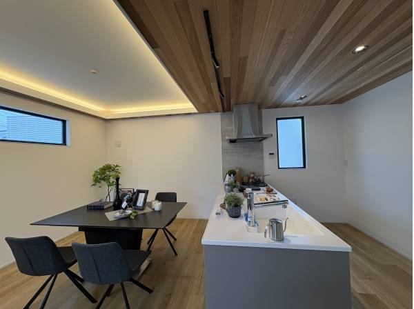 オープンなキッチンです