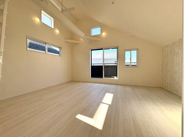 開放的なリビングです。