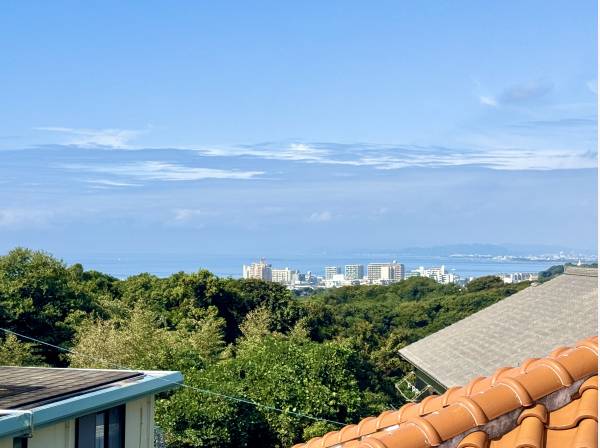 藤沢&茅ヶ崎方面の海も見えます