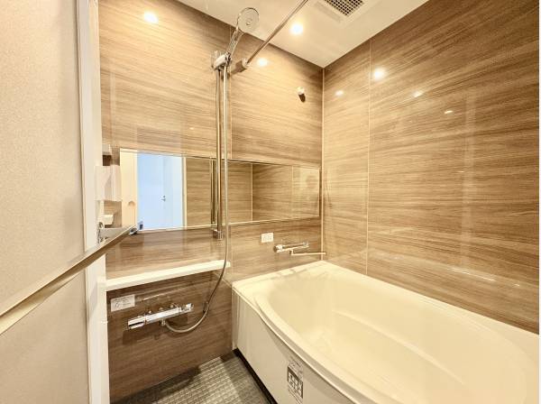 1日の疲れを癒すバスルーム