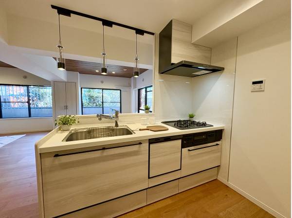 キッチンは食洗器付きに新調済み