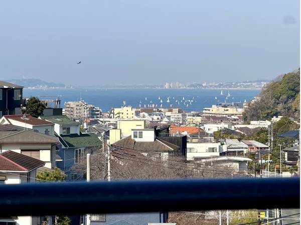 自然を感じられる抜け感のある眺望