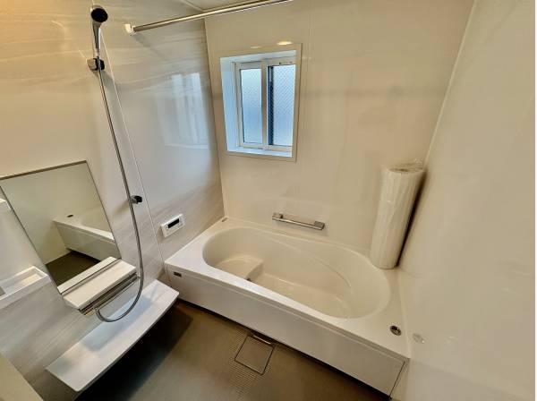 お風呂で癒されます。