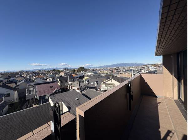 バルコニーからも開放的です！