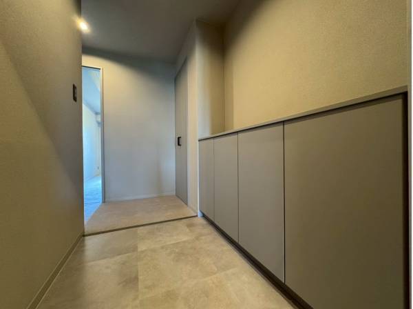 ゆとりの玄関スペース