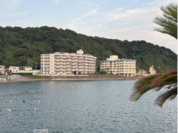 左側のマンションです。