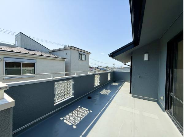 広々なバルコニースペース！