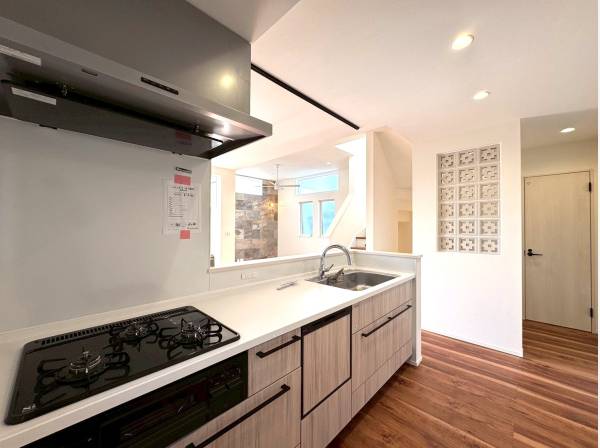 会話も弾むカウンターキッチン