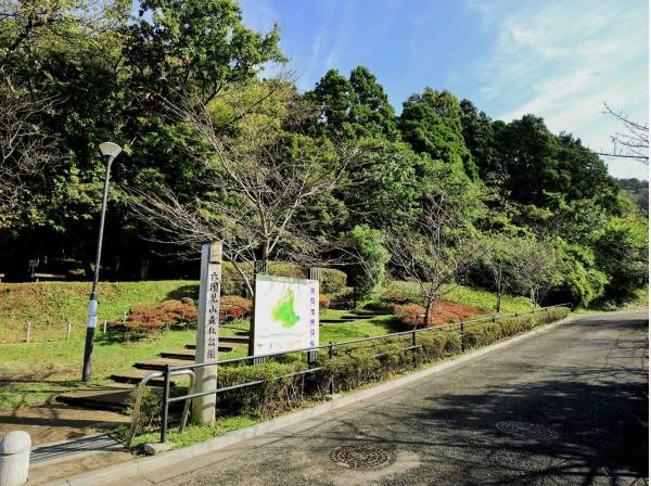 名前の由来の相模、武蔵、安房、上総、下総、伊豆の六国が見えそうな散歩道