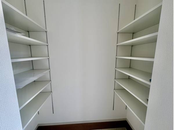 シューズクロークも大きいです。