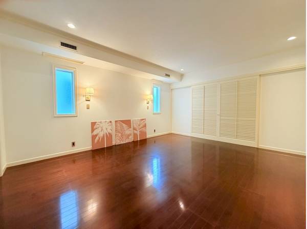 ところどころのリゾートらしさ溢れるクロスがこだわり