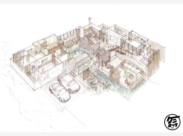 ミッドセンチュリー参考プラン内観⑤