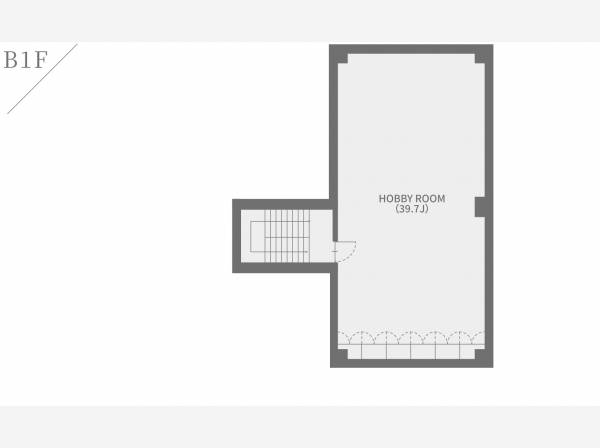 B1F 間取り図
