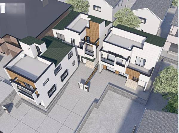 屋上ルーフバルコニー付き！