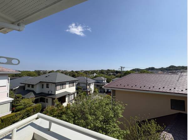 2階からの眺望は良好ですよ！