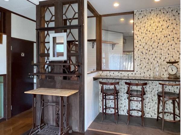 洋館のような室内です♪