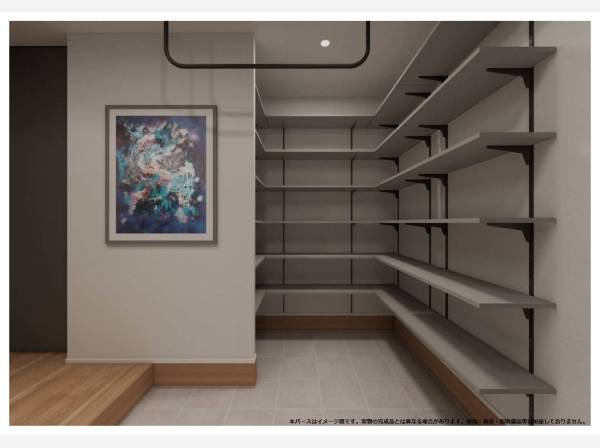 玄関ホールです
参考パースです