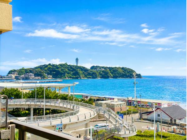 江ノ島もはっきりと見えます！