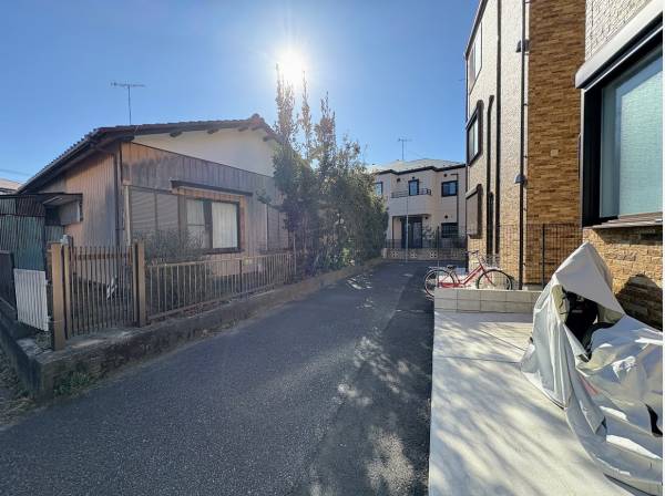 前面道路の様子