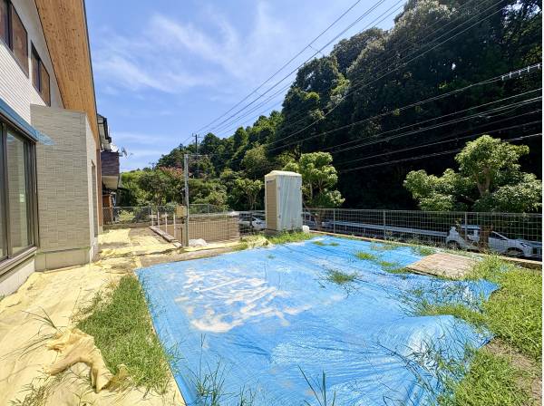 絶賛建築中！完成前に是非現地をご覧いただきたいです！