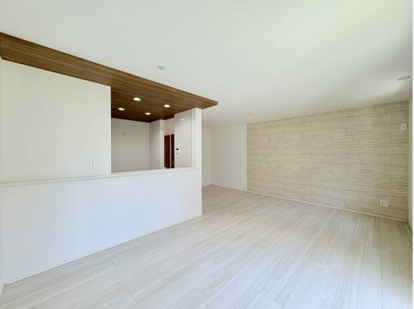 アクセントクロスを施しています