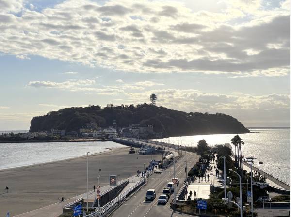 部屋の正面にこの眺望