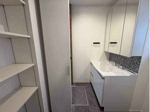 洗面スペースも広いですね！