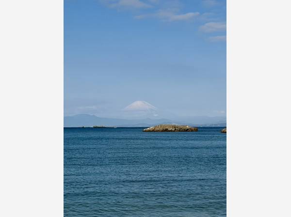 天気によっては富士山も見えますよ！