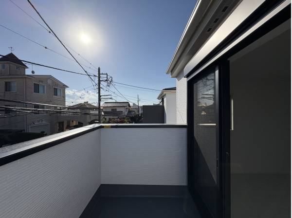 ２階バルコニー