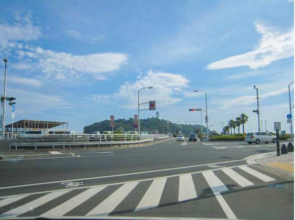 江の島入り口交差点（約1700ｍ）