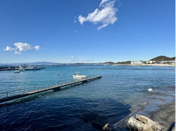 水平線が広がる日常のオーシャンビュー