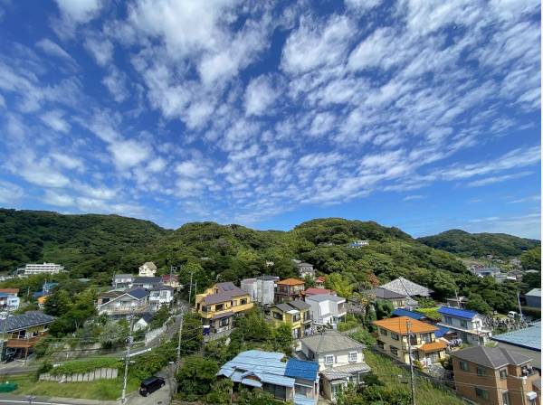 海だけでなく山の緑も愉しめます