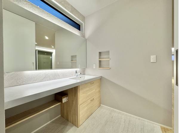 広々としたサニタリースペース