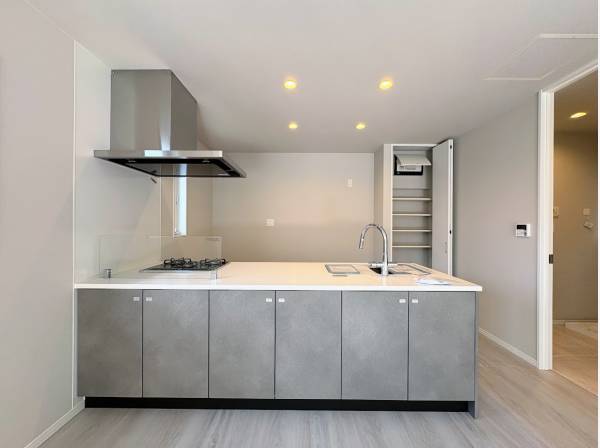 キッチンはスタイリッシュに