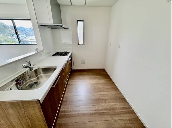 キッチンスペースも広くて使いやすいです。