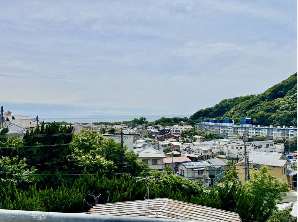 葉山の自然を感じる眺望