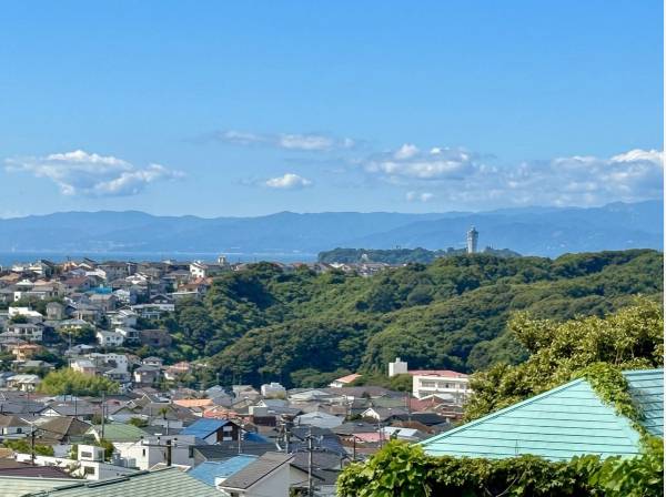 江ノ島もバッチリ見えます！