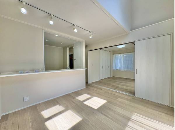 生活のメインスペースとなるLDKは、安らぎとくつろぎの空間