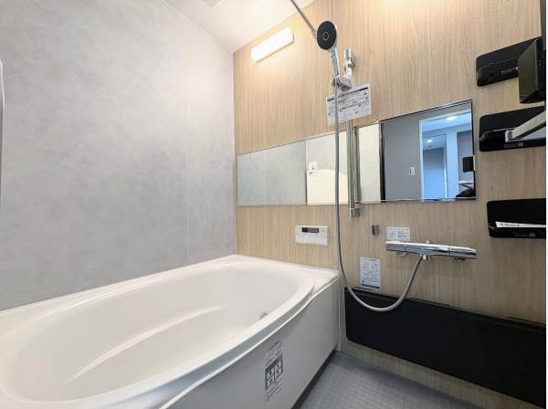 1日の疲れを癒すバスルーム