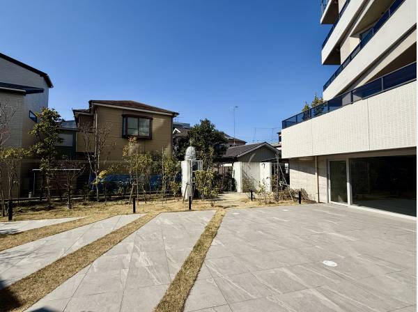 マンション専用庭