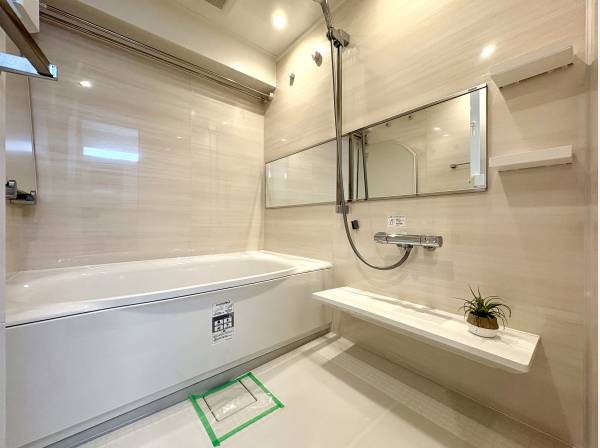 1日の疲れを癒すバスルーム