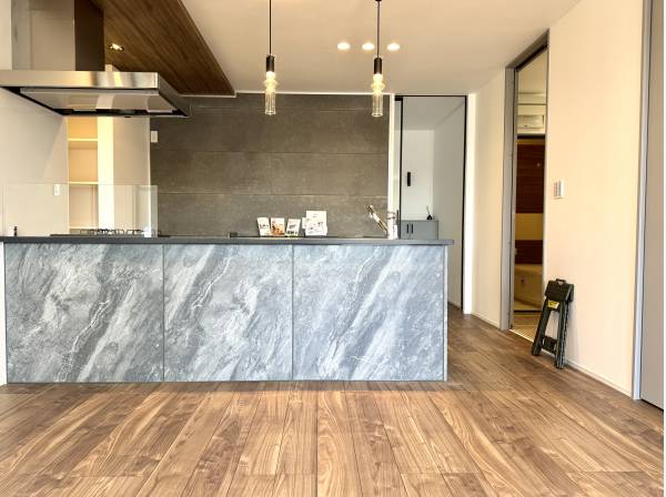 高級感のあるオープンキッチン