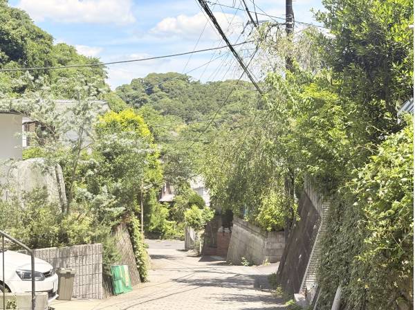 前面道路になります